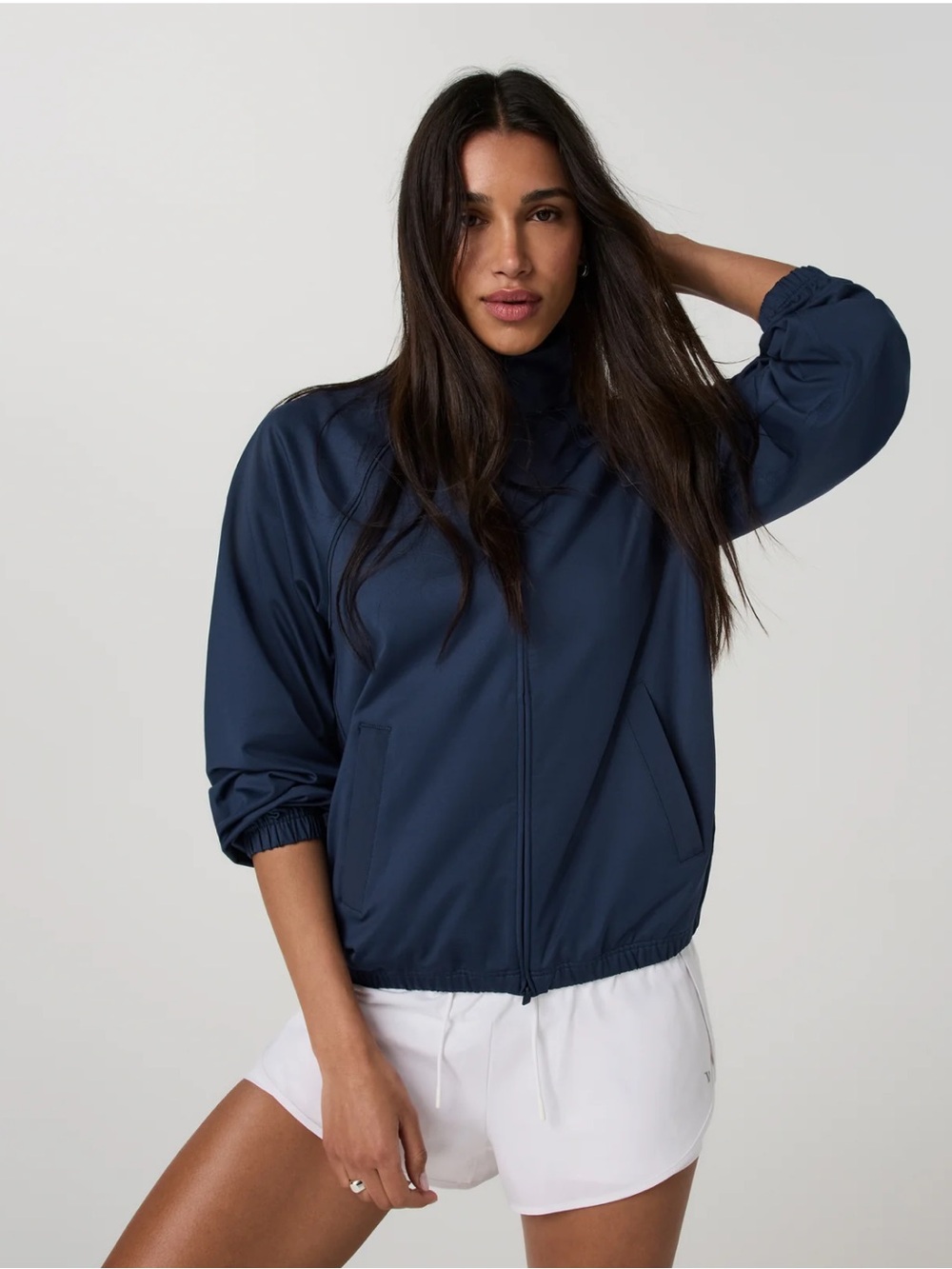 Vuori Sunday Track Jacket blue coast NEW
